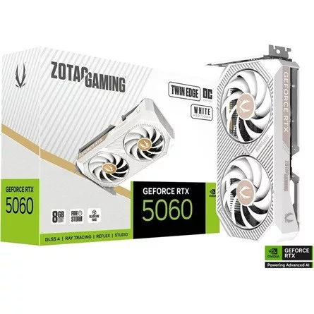 Zotac GeForce RTX 5060 Twin Edge White OC 8GB GDDR7 128-bit