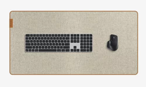Artimo Desk Mat - Loom Series - S (60x30 cm) - Bézs - Prémium szövet egérpad