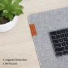 Artimo Desk Mat Loom Series M (80x40cm) Prémium szövet egérpad Világos szürke
