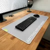 Artimo Desk Mat Micro Series (80x40cm) Mikroszálas textil egérpad Világos szürke