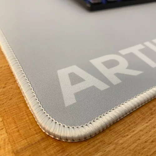 Artimo Desk Mat Micro Series (80x40cm) Mikroszálas textil egérpad Világos szürke