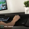 Artimo Desk Mat - Micro Series V2 - M (80x40cm) - Fekete