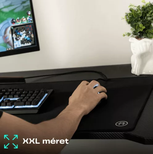 Artimo Desk Mat - Micro Series V2 - M (80x40cm) - Fekete