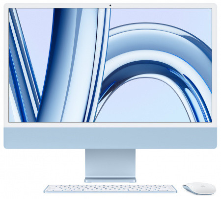 Apple IMAC 24" BLUE/M3 8C CPU/8C GPU/8GB/256GB-MAG