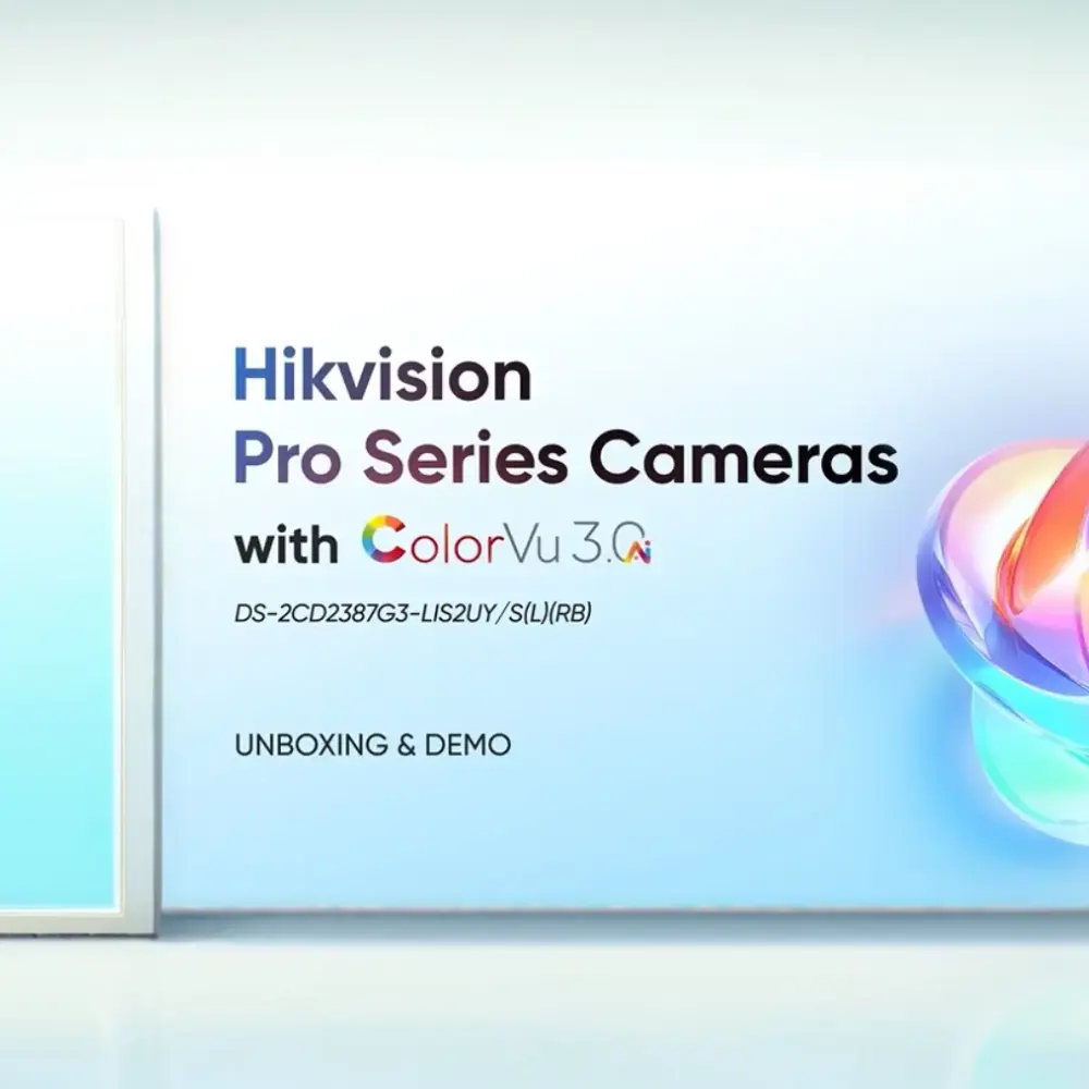 Hikvision Pro sorozat ColorVu 3.0-val – gyors beüzemelés, éles éjszakai kép!